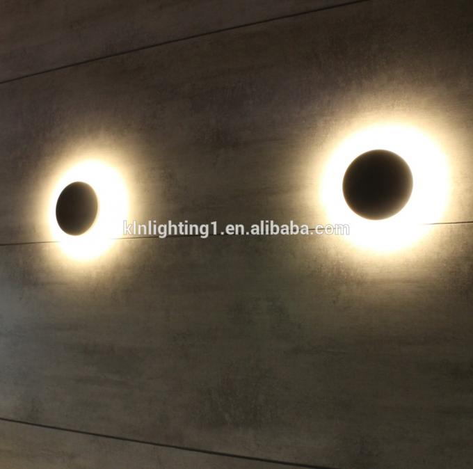 Molhe a lâmpada de parede do diodo emissor de luz da prova com luz exterior de alumínio clara alta da parede do diodo emissor de luz da eficiência 12W